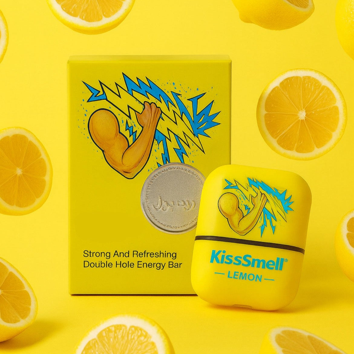 KISSMELL™ Lemon Double Nasal Inhaler