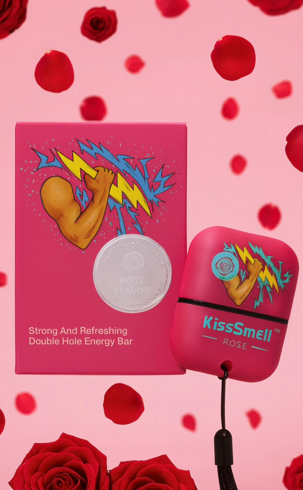 KISSMELL™ Rose Double Nasal Inhaler